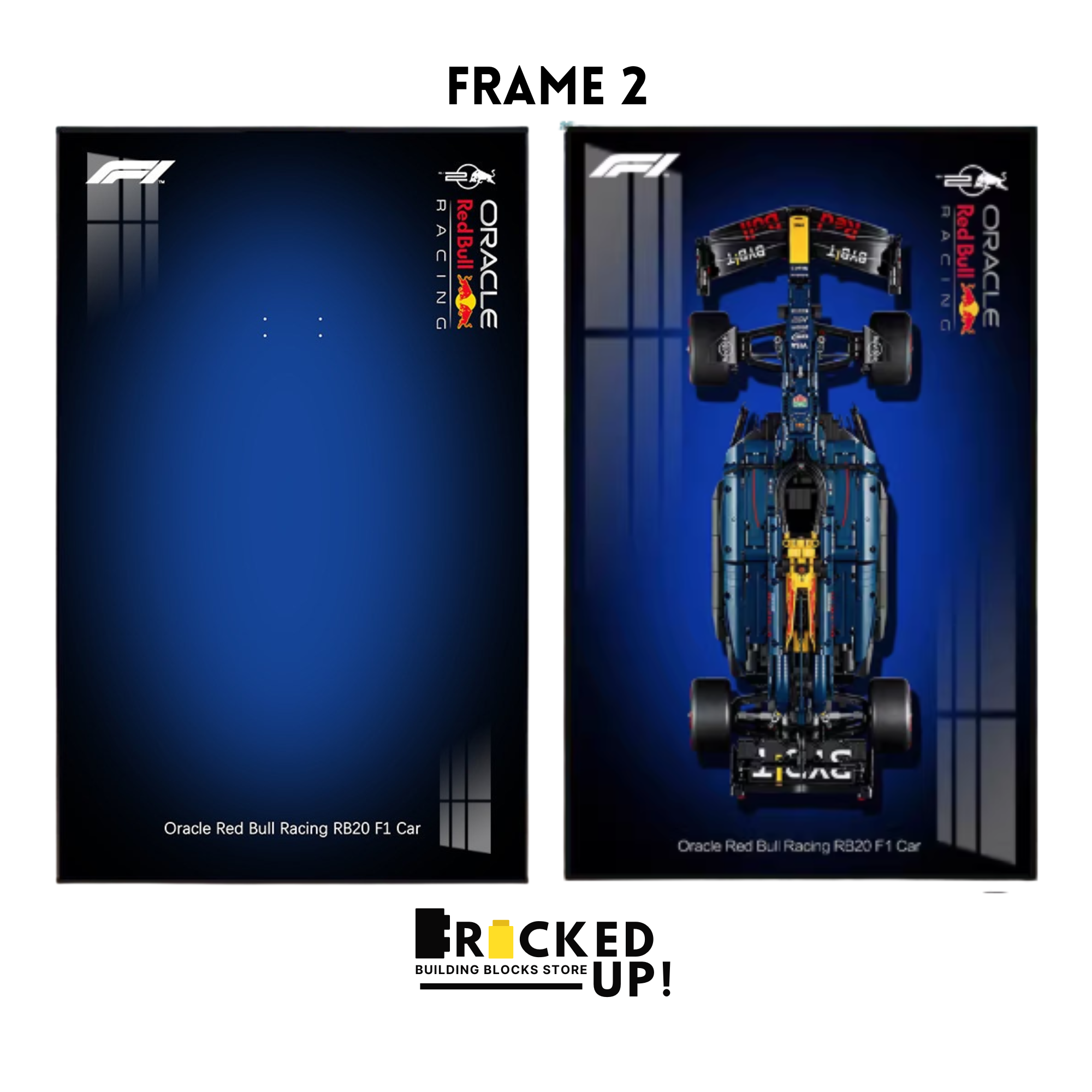 display frame for redbull rb20 f1 set (car not included) display frame for redbull rb20 f1 set (car not included)