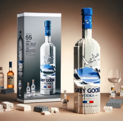 grey goose buidling blocks bottle grey goose buidling blocks bottle