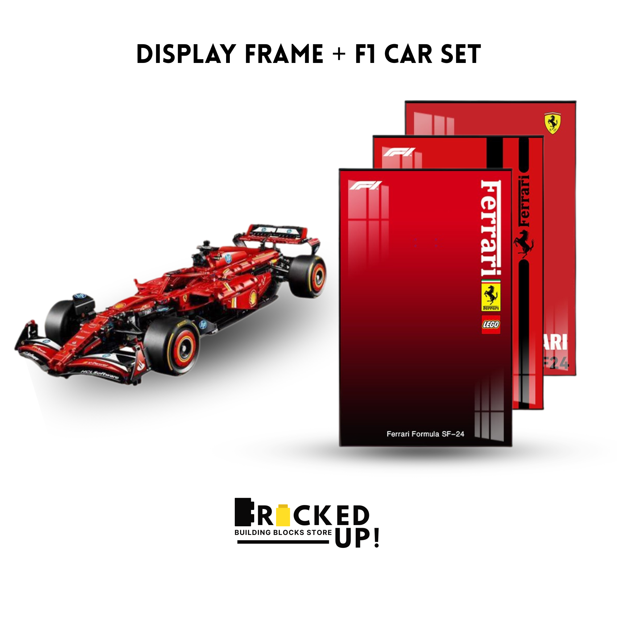 f1 bundle: ferrari sf25 + display frame