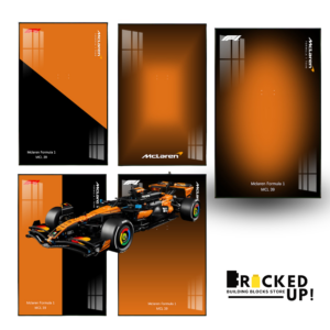 mclaren f1 frame car not included